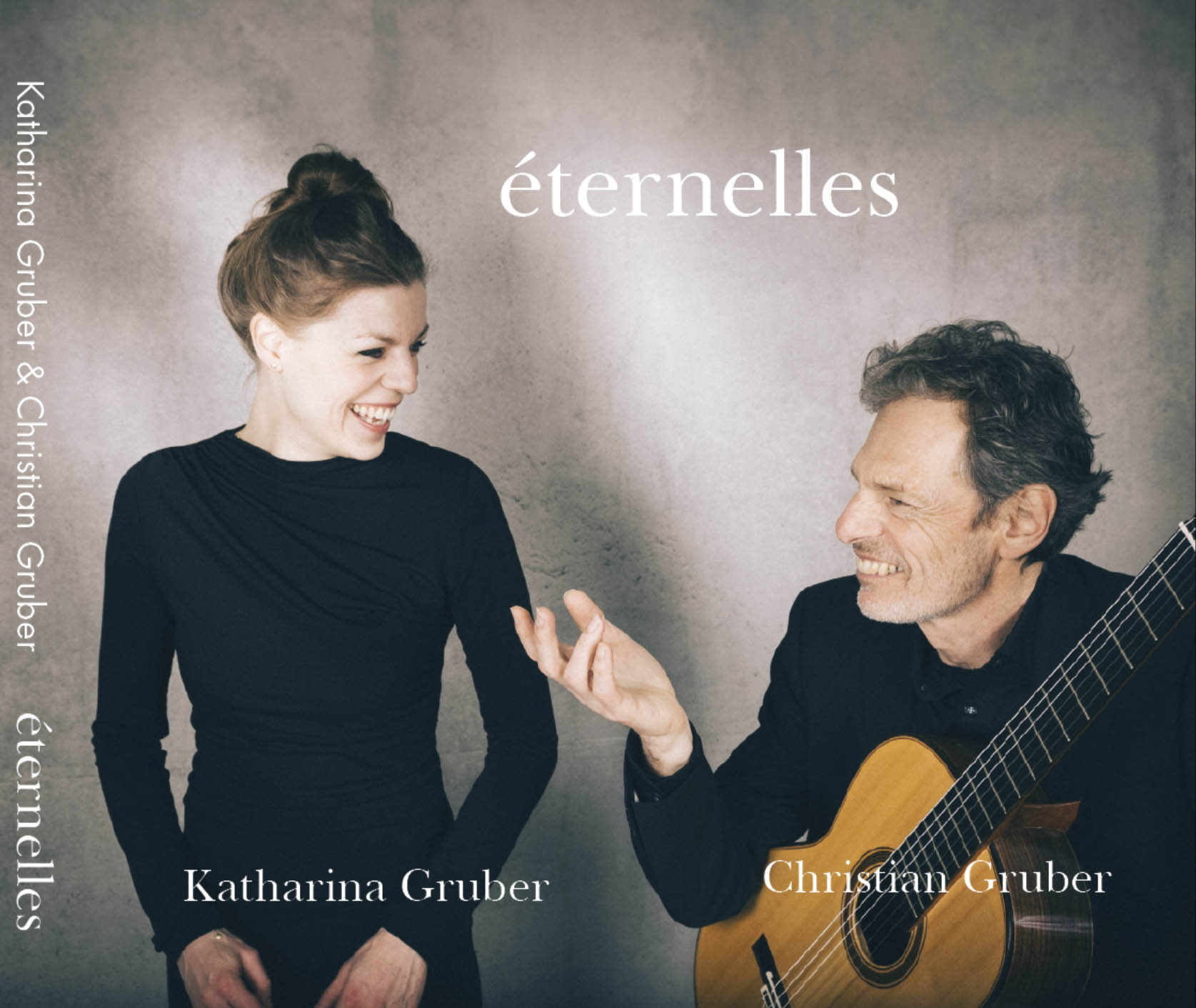 CD-Cover von Katharina und Christian Gruber – Chanson und Jazz Musik zum Bestellen